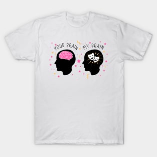 Theatre Nerd Brain T-Shirt